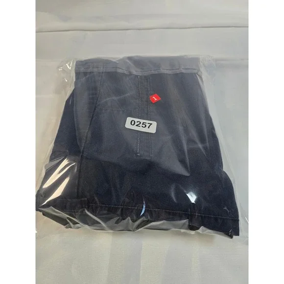 Old Navy Everyday Shorts Bundle Womens 16 Black Navy Blue Chino Twill 2 Pairs - Picture 12 of 12